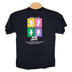 Big Boi Cake T Shirt Large‎ Georgia Tech Sting Break 2006 Music Band Concert Tee
